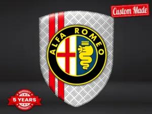 Alfa Romeo Vinilos Traseros Autos Edición Carreras Alta Gama